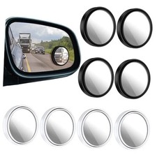 8pcs Blind Spot Mirrors for Car 2    Round Rear View Convex Mirrors 360  Wide