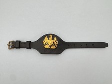 WW2 British Army Warrant Officer's Leather Wrist Band Rank Badge