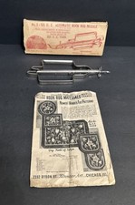 No. 3 SO. E.Z. Automatic Hook Rug Needle   1939 Wonderart w/Box  Instructions
