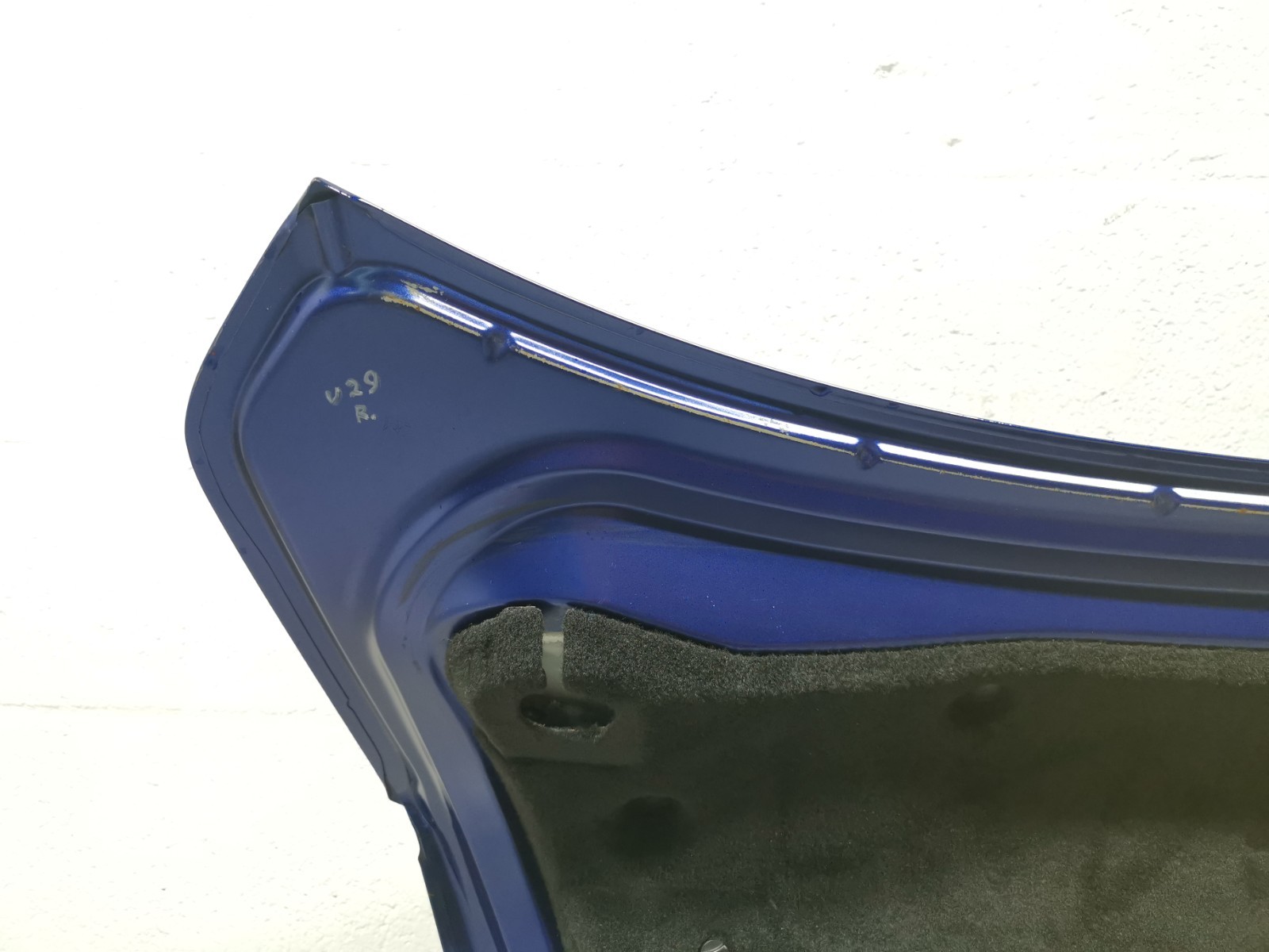 Maserati Ghibli S Q4 2015 Rear Trunk Lid Tailgate With Camera Blue Color OEM