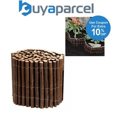 Smart Garden 30cm x 2m Willow Garden Lawn Edging Roll Flexible Border 200cm