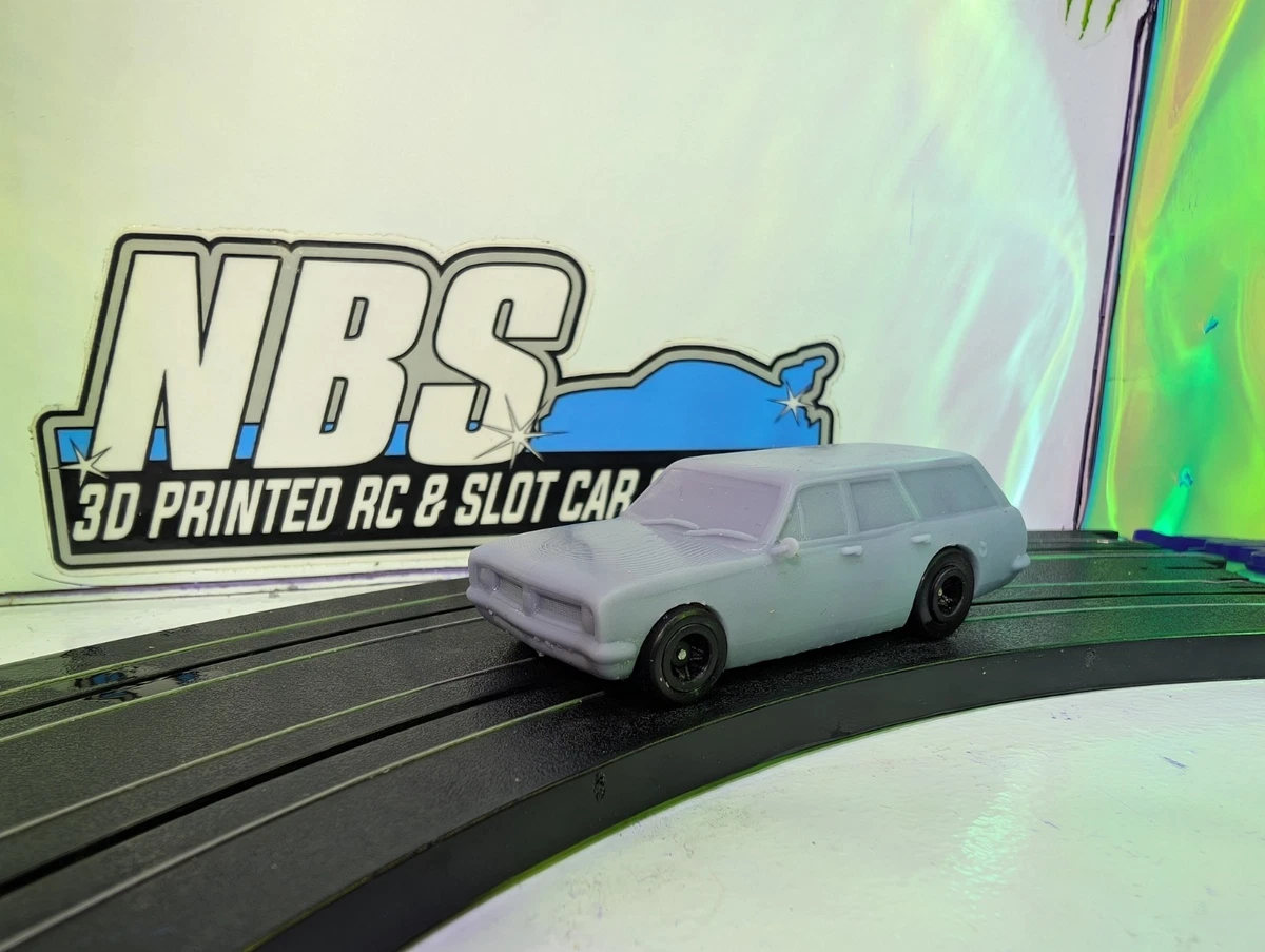 AFX Slot Car 3d Printed Body HG Holden Wagon Suit Bulldog 1.6 Chassis