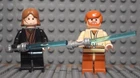 Lego Star Wars Anakin Skywalker sw0120 & Obi-Wan Kenobi from set 7283