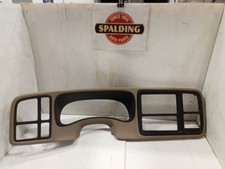 03-06 GM Pickup/SUV Dash Bezel Cluster Radio Climate Trim Panel Tan OEM 10324077