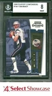 2000 PLAYOFF CONTENDERS AUTOGRAPHED #144 TOM BRADY RC PATRIOTS BGS 8