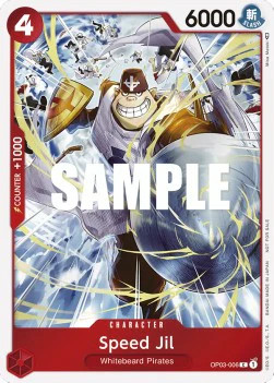 One Piece Speed Jil (OP03-006) UP Common Englisch NM
