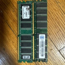 (3x) KTM-8854/1G and (1x) AVM6428U52C3400K9 184Pin DIMM TESTED 4GB TOTAL