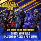 Borderlands 4✨VEX BUILDS BL4 MOXSY JOLTZ ITEMS, GUNS GOD ROLL✅PC-PS-XBOX✨