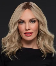 GWYNETH Wig by JON RENAU, ANY COLOR Remy Human Hair, 100% Hand Tied +Lace Ft NEW