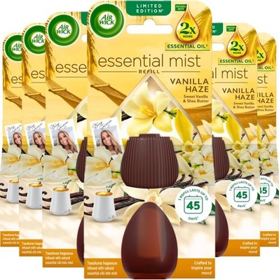 Airwick Essential Mist Refills - Vanilla Haze - 20ml - 6er Pack
