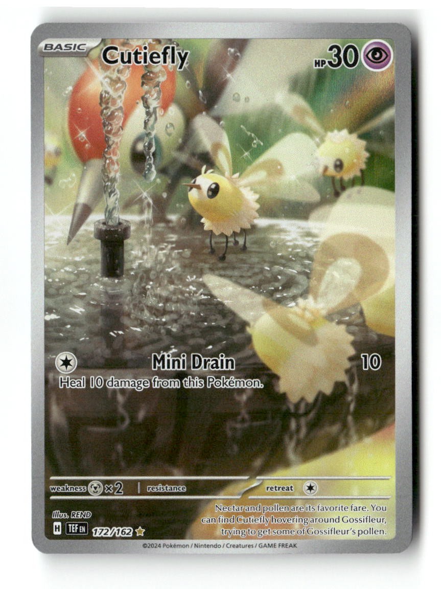Cutiefly 172/162 IR Temporal Forces Pokemon Holo NM