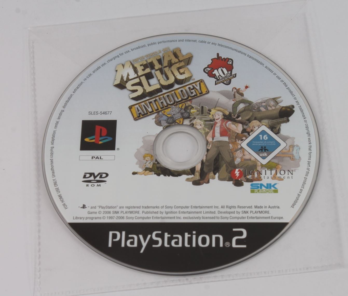 Metal Slug Anthology (PS2)