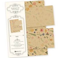 Floral Briefpapier Blumen Natur 25 Sets Briefpapier Mit BriefumschläGe