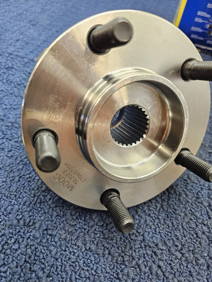 MOOG 513123 轮轴承轮毂组件适用于 96-07 克莱斯勒道奇普利茅斯型号 — 第 3/4 张图片