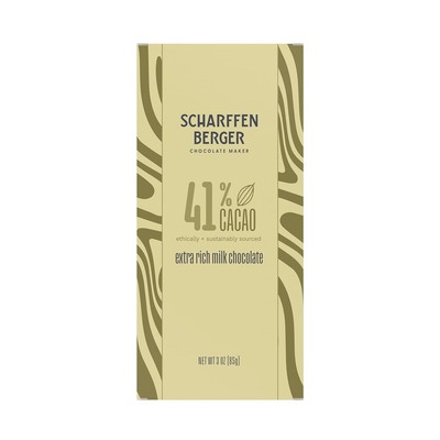 Scharffen Berger  Extra Rich Milk Fine Artisan Chocolate   3 Oz (Pack Of 1)