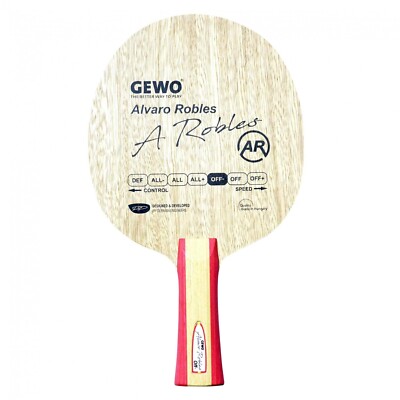 Gewo Alvaro Robles OFF- table tennis blade, FL handle
