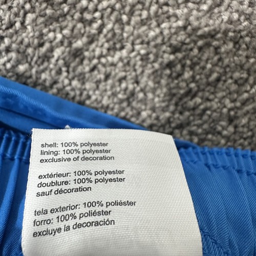 Speedo Swim Trunks Men Medium Blue Drawstring Shorts Pockets Lined Summer Beach - Picture 8 of 8