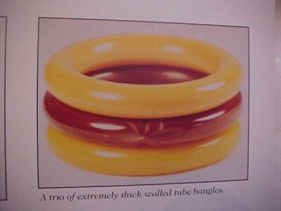 Bakelite Bangles Guide BOOK ベークライトアンティーク Bakelite Bangles: Price & Identification Guide: Parry