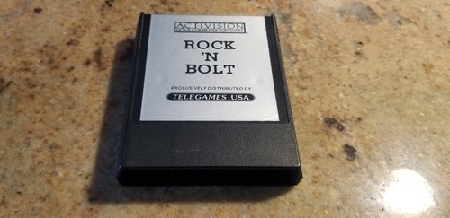 COLECOVISION ROCK N BOLT COMPLETE IN BOX CIB RARE AUTHENTIC TELEGAMES - Picture 11 of 14