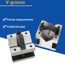 1 Paar Prismenbl&ouml;cke mit Spannb&uuml;gel Pr&auml;zisions Winkelprisma Winkelprismen 8~70mm