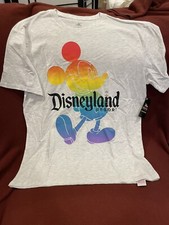 CAMISETA DISNEY PARIS ORGULLO DISNEYLAND Logo Arco Iris Disneyland París NUEVA LG LE