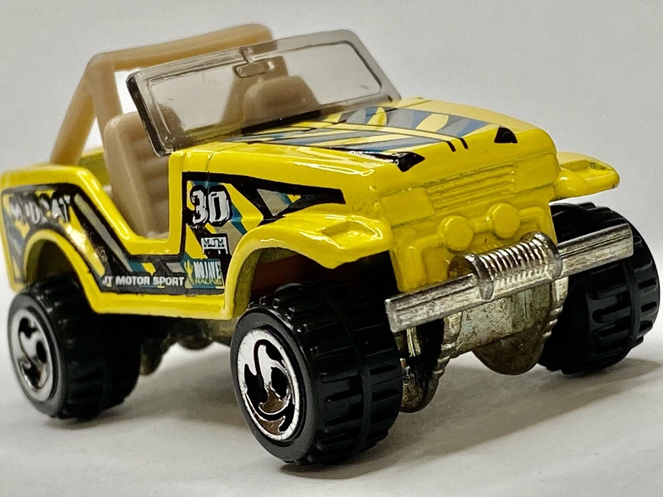 Jeep Wrangler CJ7 YJ 1995 Hot Wheels🔥de colección -1:64- como nuevo🔥envío gratuito Reino Unido 🇬🇧 Foto 3 de 4
