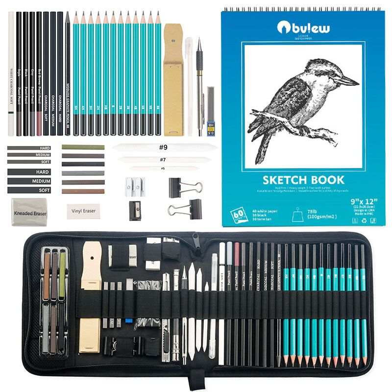 S And Sketch Charcoal Art & Bag