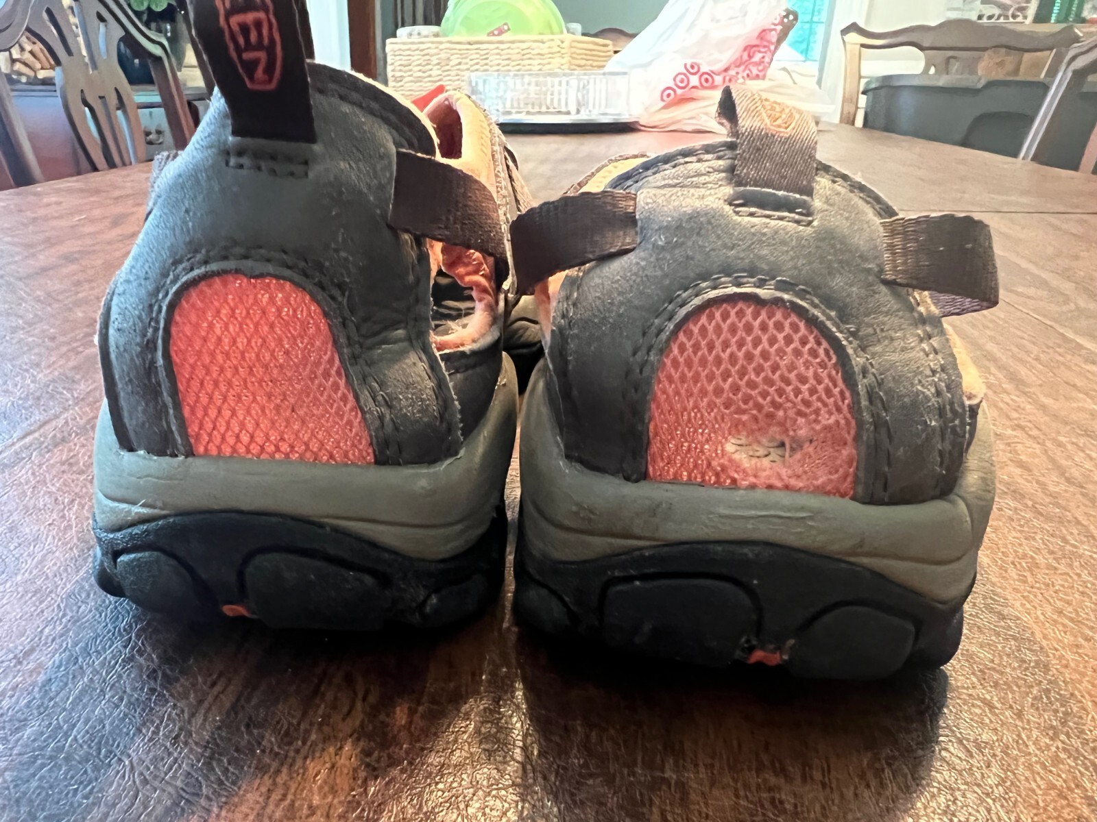 Sandali Keen donna scarpe da trekking acqua marrone arancione misura 8 5 foro minore