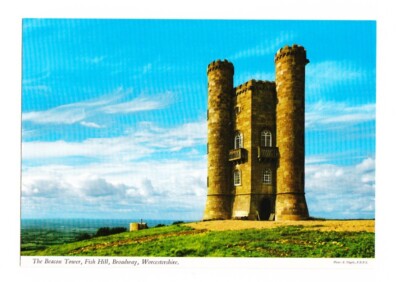 Postkarte The Beacon Tower Fish Hill Broadway Worcestershire (unbesendet)
