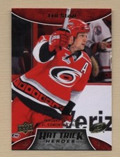 2008-09 Upper Deck Hockey Hat Trick Heroes Eric Staal (Hurricanes)