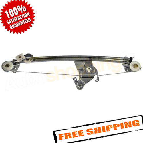 1561W0293 RIDEX Window Regulator Left Rear, Without Electric Motor