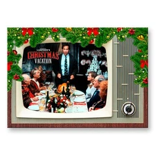 NATIONAL LAMPOONS CHRISTMAS VACATION Retro Classic TV 3.5 " x 2.5" FRIDGE MAGNET