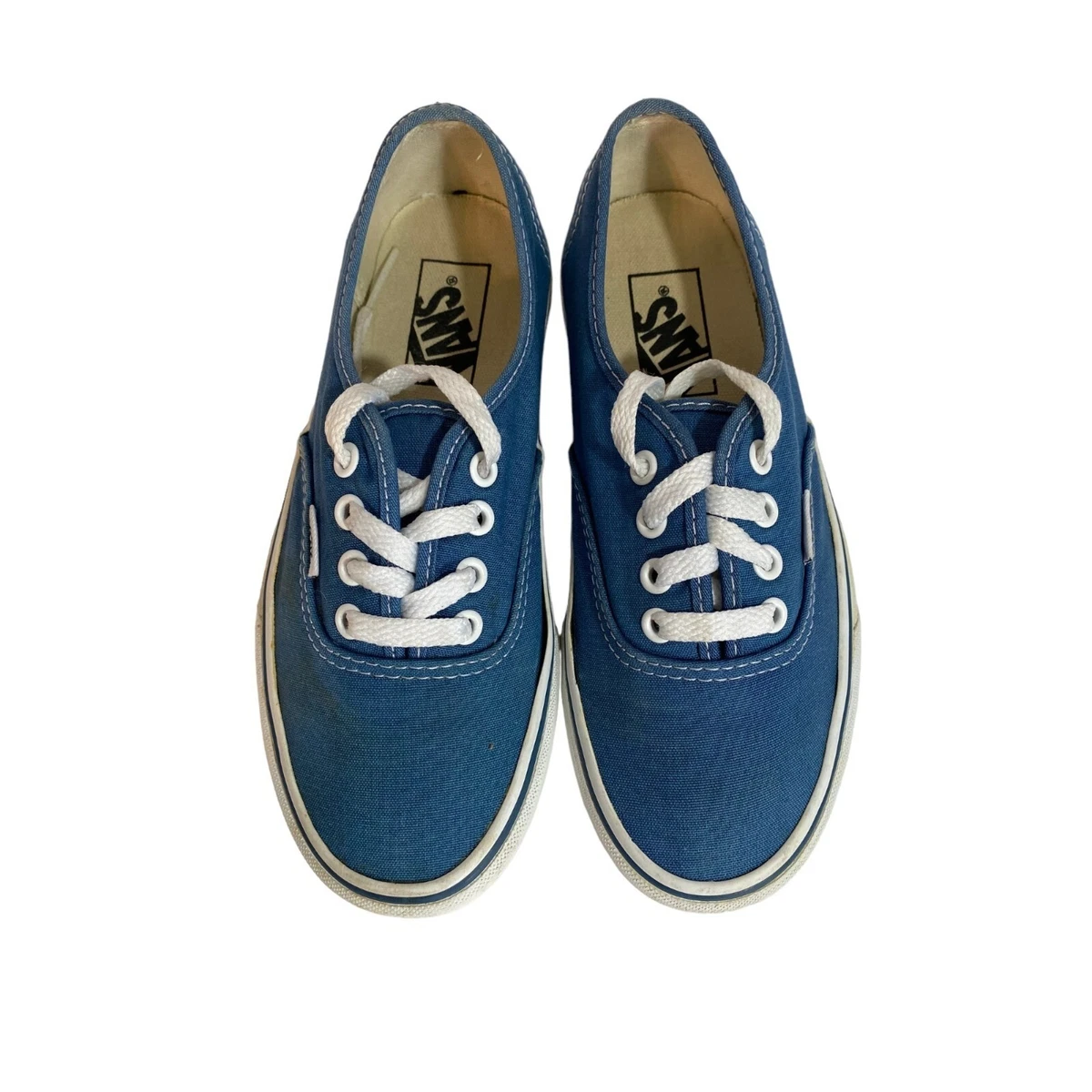 VANS Authentic Off The Wall Blue | eBay