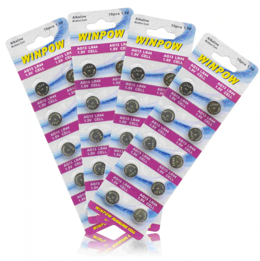 500×AG13 LR44 Batteres SR44 L1154 357 A76 Button Con Cell Alkalne Battery | EBay UK - Foto 10