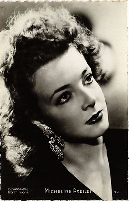 CPA AK MICHELINE PRESLES FILM STAR (466862)