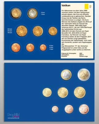 Prophila Collection Münz-Tablett Vatikan