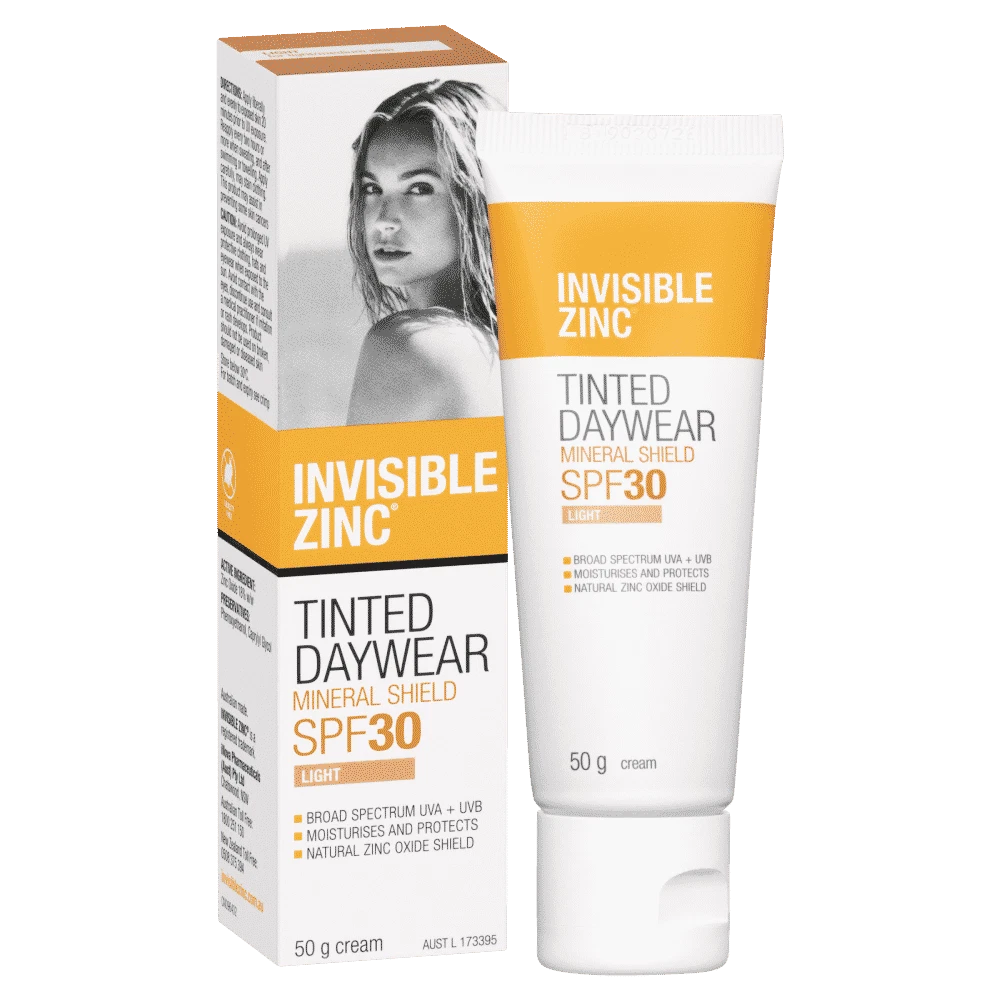 Invisible zinc tinted daywear deals