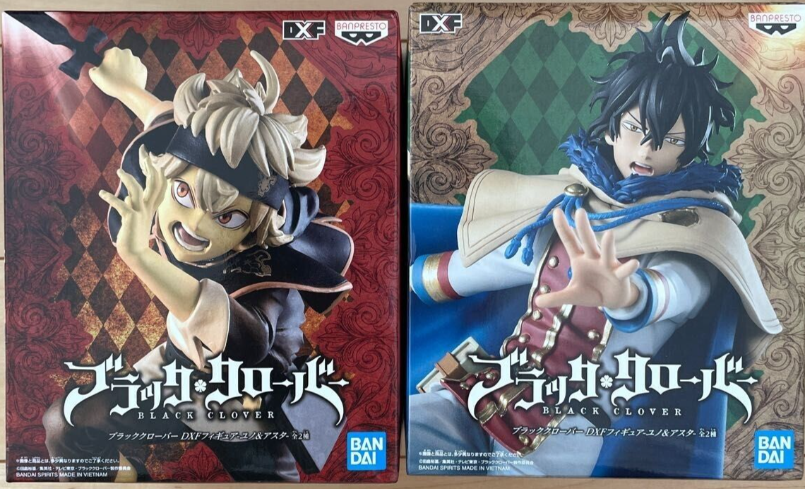 BANPRESTO Black Clover Asta & Yuno DXF Figure Set | eBay