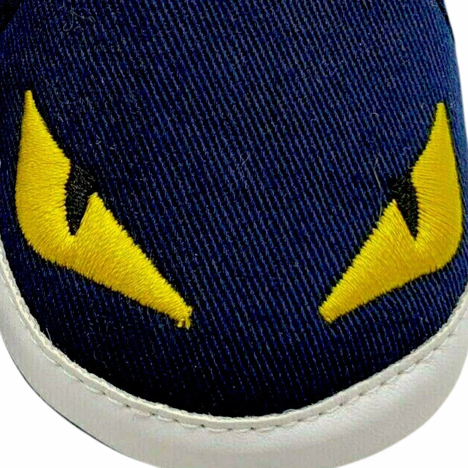 Pequeño Monstruo Bebé Zapatos Tenis Baby Shower Halloween Disfraz Azul Foto 3 de 4