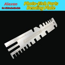 Alexen AJ0086 Photo-Etch Parts Bending Plate for All Military Models Model Tools