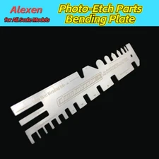 Alexen AJ0086 Photo-Etch Parts Bending Plate for All Military Models Model Tools