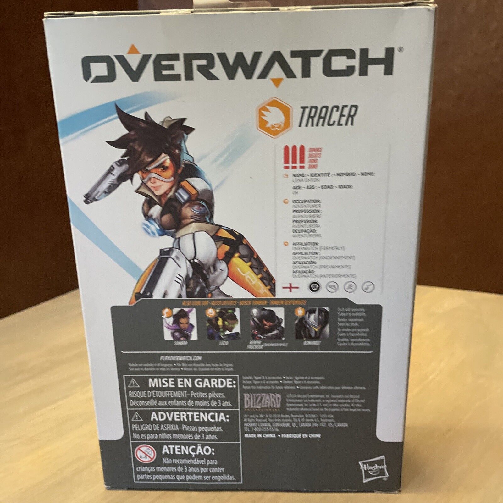 Overwatch Ultimates NEW * Tracer * 6-Inch Action Figure Hasbro Blizzard  SEALED