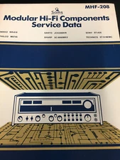 MHF-208  HI-FI SAMS MANUAL NIKKO SANYO SONY PHILCO SHARP TECHNICS NOS