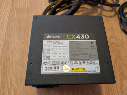 Corsair CX430M CP-9020058 430W 80+ Bronze Power Supply - Bild 2 von 4