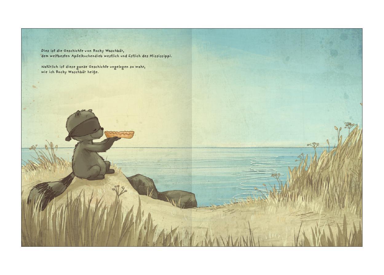 Thumbnail - Rocky Waschbär | Der Apfelkuchendieb | Michael Engler | Buch | 32 S. |