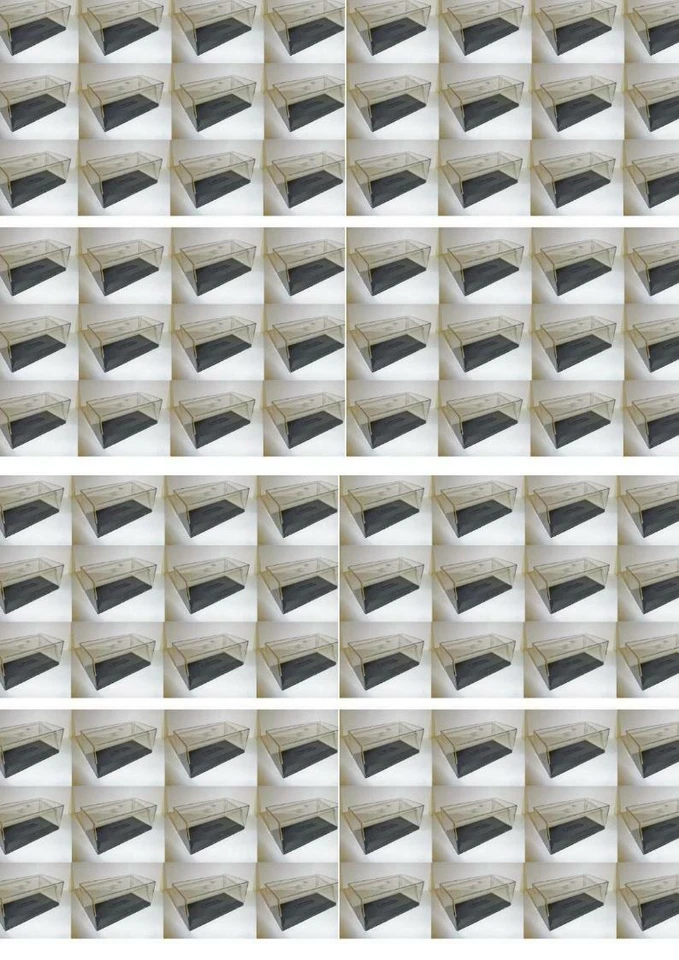 96 Boites Vitrine + Socle pour Miniatures 1/43 Hauteur 6 cm Neuf - Imagen 2 de 4