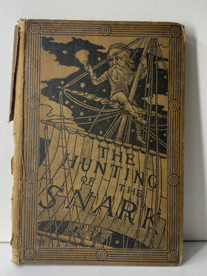 ** Rare 1876 1st Edition ** The Hunting of the Snark by Lewis Carroll