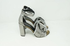 KENNETH COLE New York Silver Holiday Heels Shoes Womens 8.5