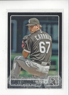 2015 Topps Update Black #US212 Scott Carroll White Sox /64 