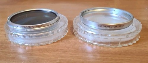 Sony 58mm MC Circular PL Polarizer + Sony MC Protector 58mm Lens Filter - Picture 3 of 5
